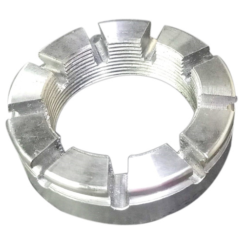 Slotted Nut - Color: Silver