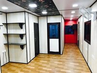 Steel Office Container With Workstation