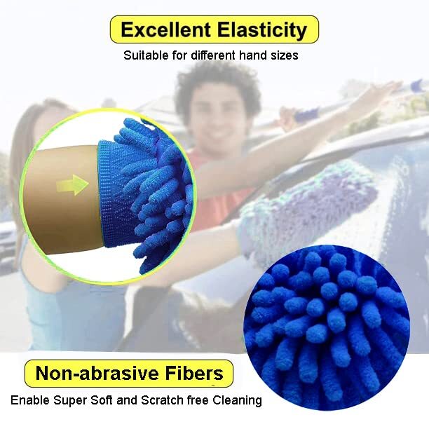 Car Cleaning Gloves - Expiration Date: Not Applicable Days