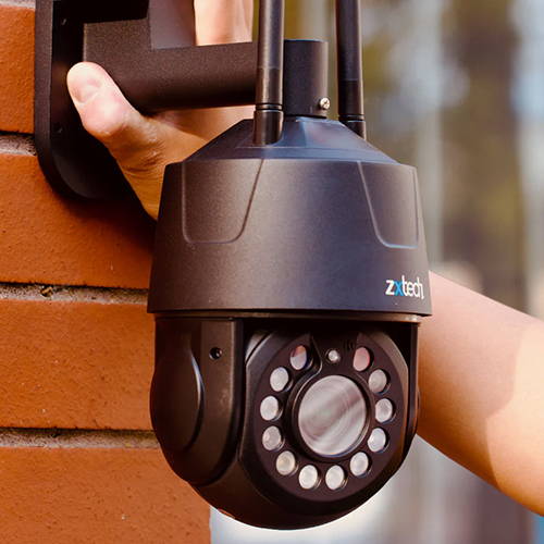 Black Wireless Cctv Dome Camera - Application: Indoor