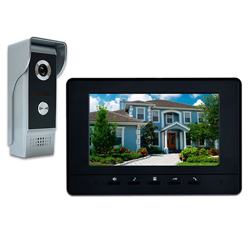 Analog Video Door Phone - Color: Black