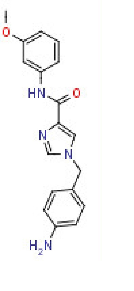 1-(4-Aminobenzyl)-n-(3-methoxyphenyl)- 1h-imidazole-4-carboxamide