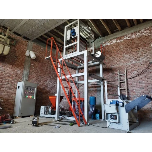 Fully Automatic Corn Starch Bag Making Machine - 10000 x 1200 mm, Electric Drive Type, 440 Volt Voltage, High Efficiency, Industrial Grade, Warranty Included