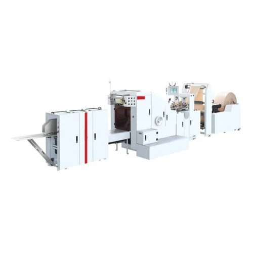 Fully Automatic Food Paper Bag Making Machine