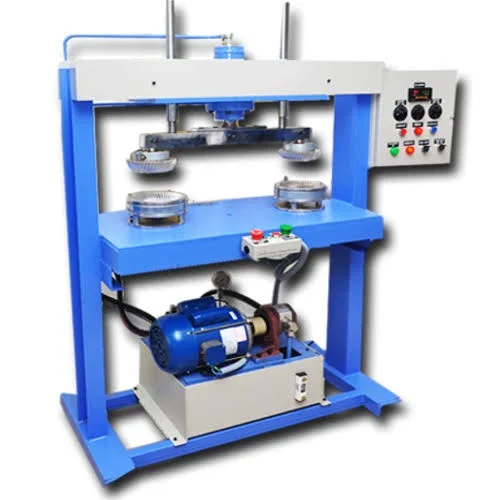 Hydraulic Double Die Paper Plate Making Machine