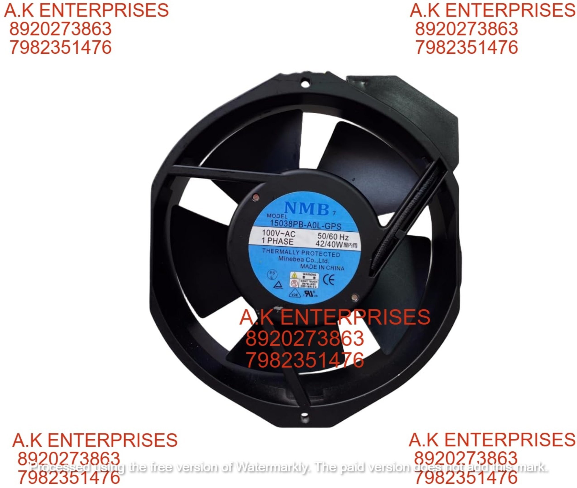 NMB MAT FAN 15038PB-A0L-GPS 100V 42/40W 17238 Cooling Fan 172X150X38MM