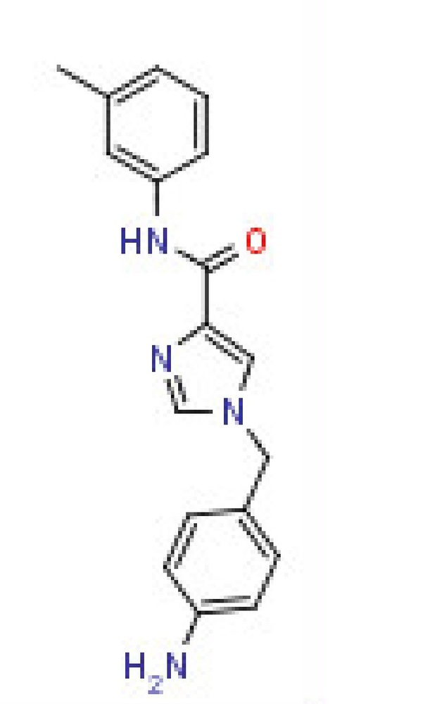 1-(4-Aminobenzyl)-n-(4-methoxyphenyl)- 1h-imidazole-4-carboxamide