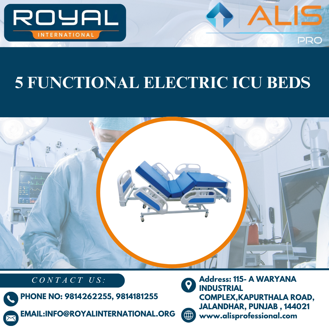 5 Functional Electric Icu Beds