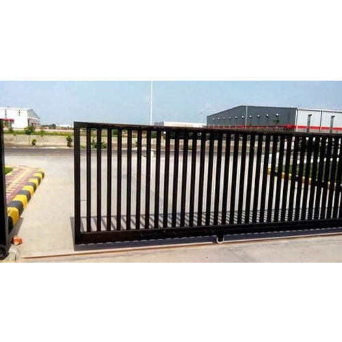 Automatic Telescopic Gate - Color: Black