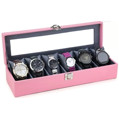 Velvet SS-WB-02-PKGY-3M Watch Box