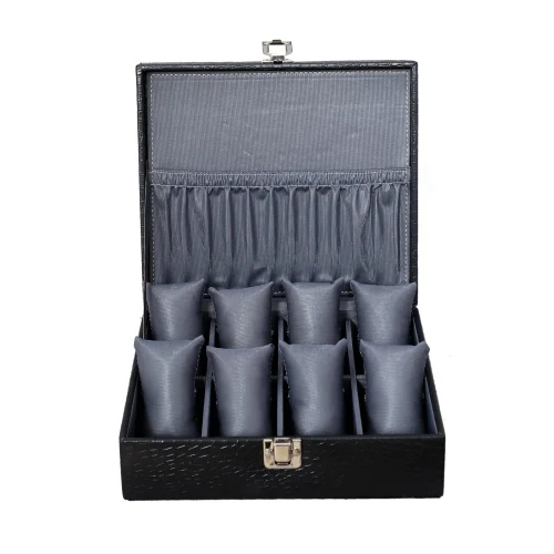 Faux Leather Watch Box - Finishing: Glossy Lamination