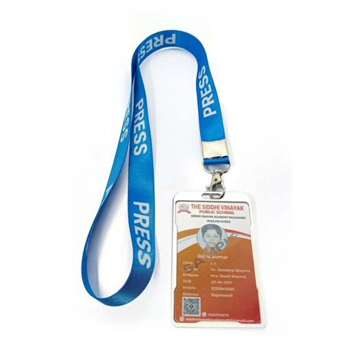 Single Side Premium Pvc Card - Color: Transparent