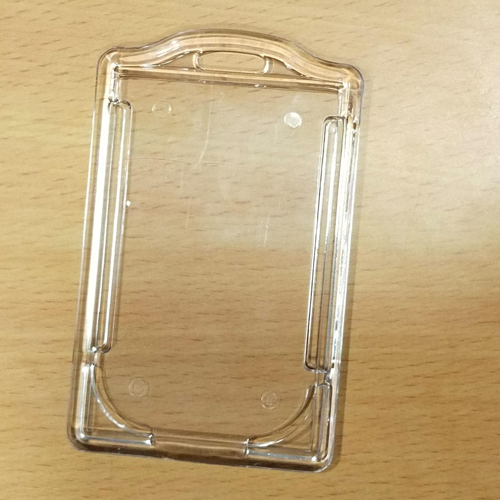 Transparent ID Card Holder
