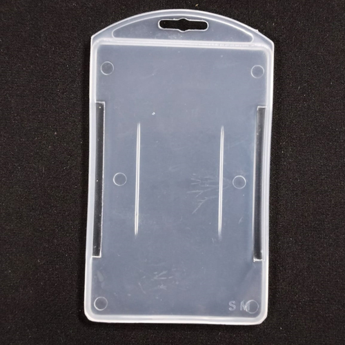 White ID Card Holder