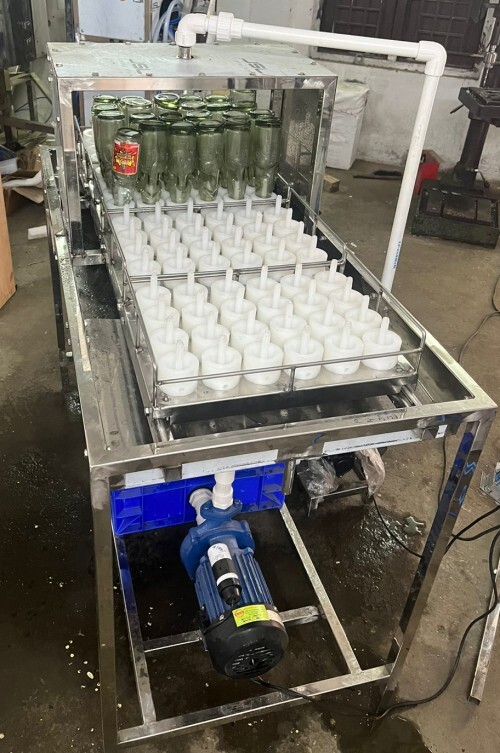 Highly Efficient Goli Soda Bottle Washing Machine