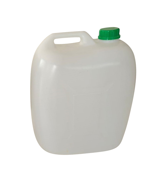 20L Side Handle HDPE Can - Rigid White High-Density Polyethylene , Durable Design for Safe Liquid Storage and Transport