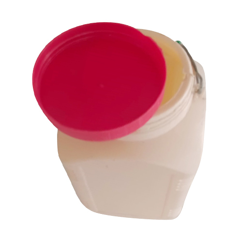 2l Plastic Jar - Color: White