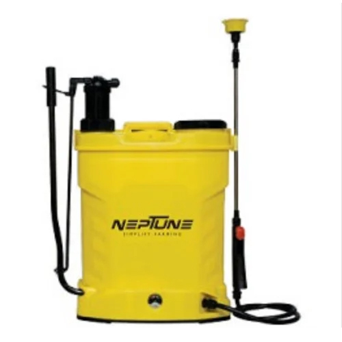 Battery Operated Knapsack Power Sprayer - Color: Yellow