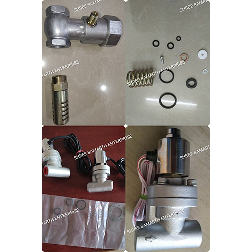 Reciprocating Air Compressors Delivery Unloader Valves And Kits - Color: Silver