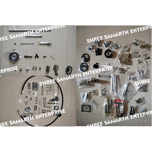 Pneumatic Grease Pump Spares - Color: Silver