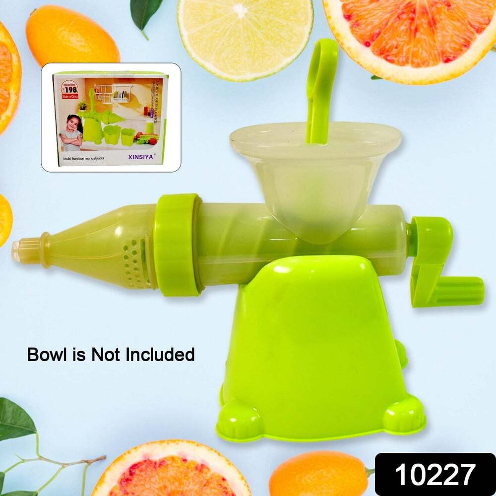 Manual Juicer Modern Plastic Fruit and Vegetable Juicers