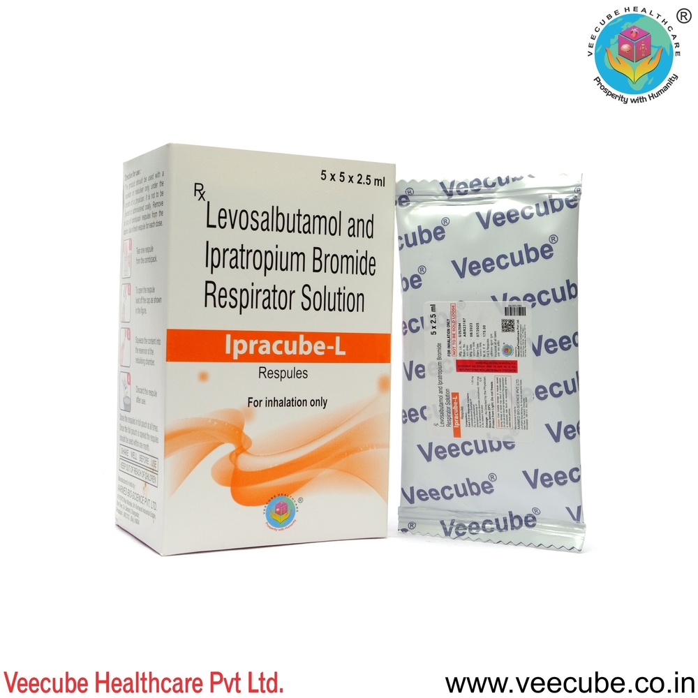 Levosalbutamol 1.25 mg  Ipratropium Bromide IP 500 mcg