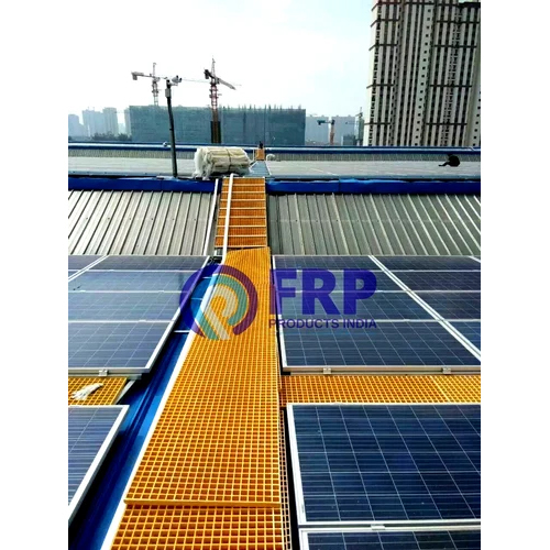 Frp Grating Walkway For Solar Plant