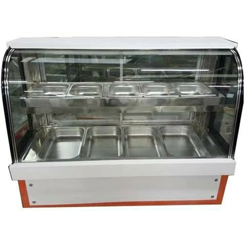 Samosa Display Counter - Color: Silver