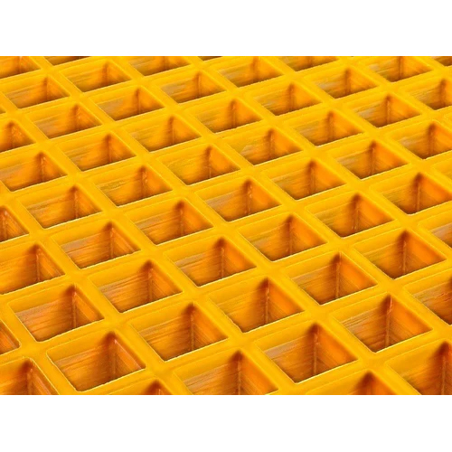 फाइबर Reinforced Plastic ग्रेटिंग 300 मिमी चौड़ी