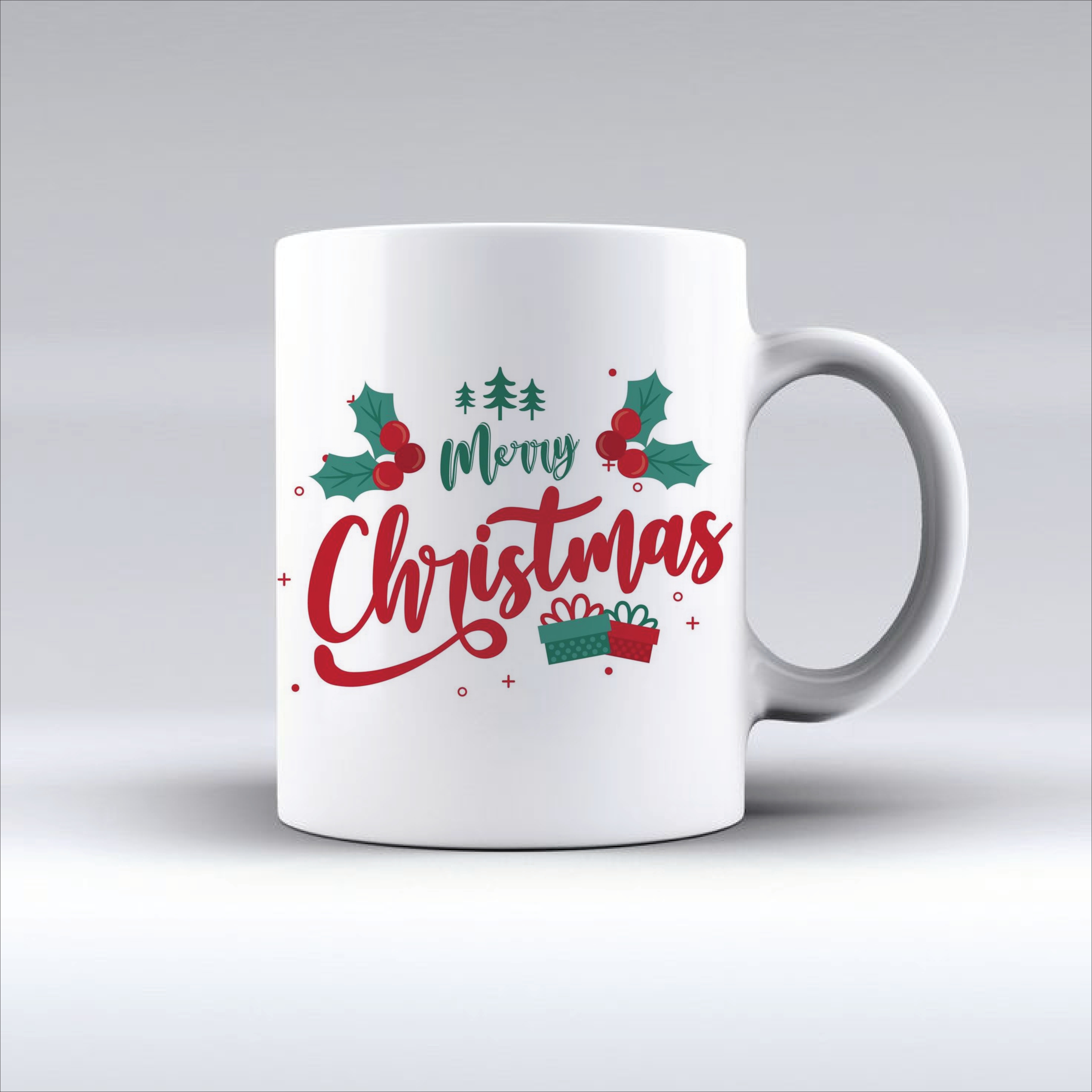 Print Ginnie Merry Christmas and New Year Printed Secret Santa Gift for Friends/Family/Love Ceramic Coffee Mug  (350 ml)