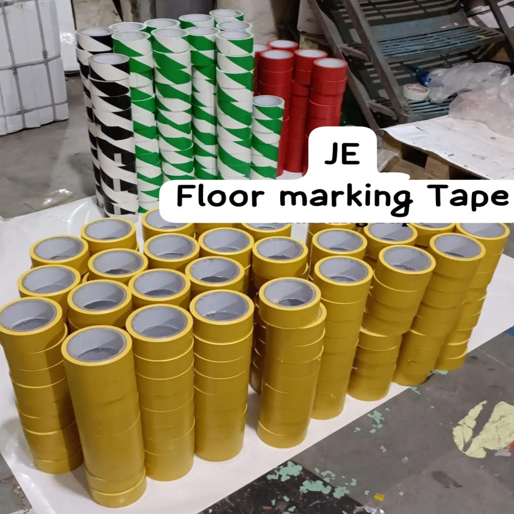 2 Inch Floor Marking Tape - Color: Black And Yellow