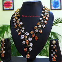 Bridal Jewellery Set - Color: Silver