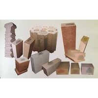 Fire Clay High Alumina Bricks - 12 in. x 4 in. x 2 in. Fire-Retardant Rectangular Design Any Color Available