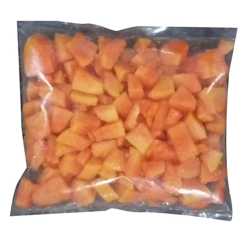 Frozen Papaya Slices - Grade: Food Grade