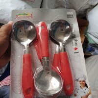 Baby Soup Spoon 6 Pcs Set - Stainless Steel, 12 Cm, Silver, Ergonomic Handle, Dishwasher Safe, Heat Resistant