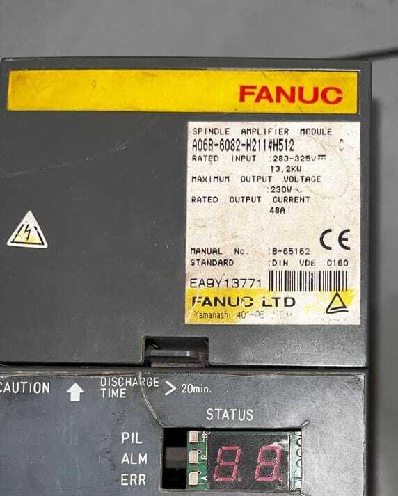 Fanuc Servo Driv A06b-6082-h211#512 - Application: Industrial