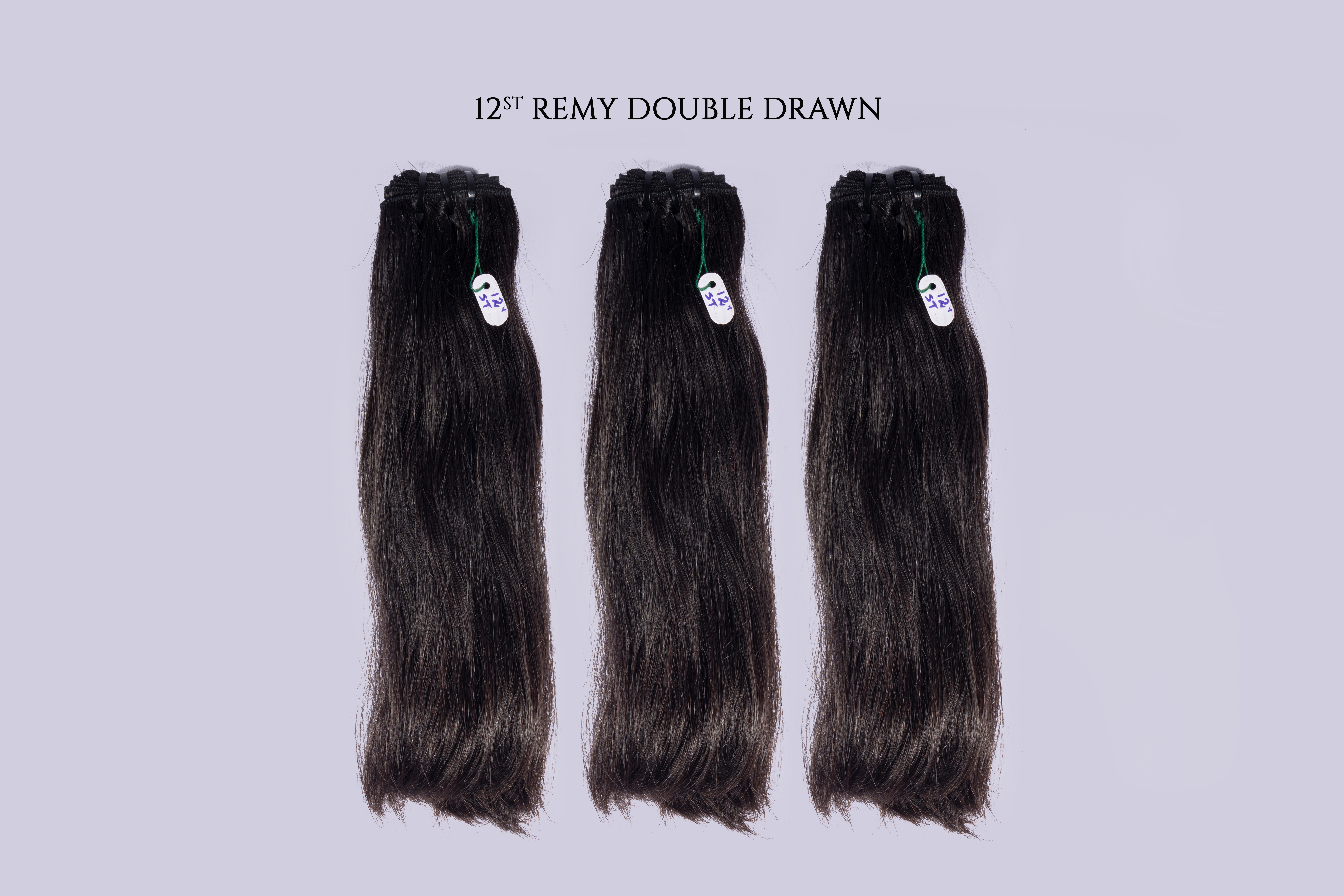 Remy doble drawn hair 