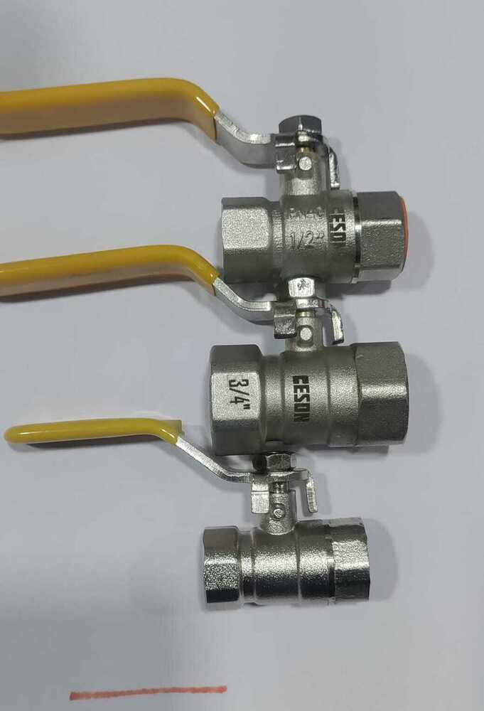 Golden/silver Brass Ball Valve