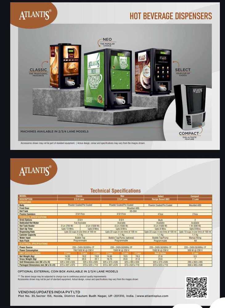 Tea Coffee Machines