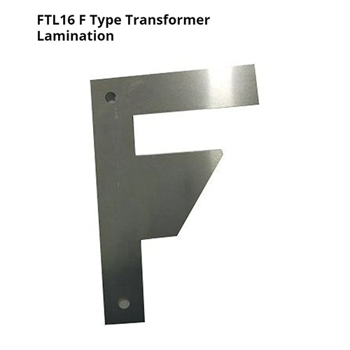 FTL16 F Type Transformer Lamination Stamping - Stainless Steel, 1 mm , Polished Silver Grey Finish, 1-Year Warranty