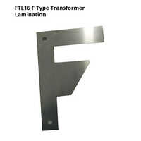 FTL16 F Type Transformer Lamination Stamping - Stainless Steel, 1 mm , Polished Silver Grey Finish, 1-Year Warranty