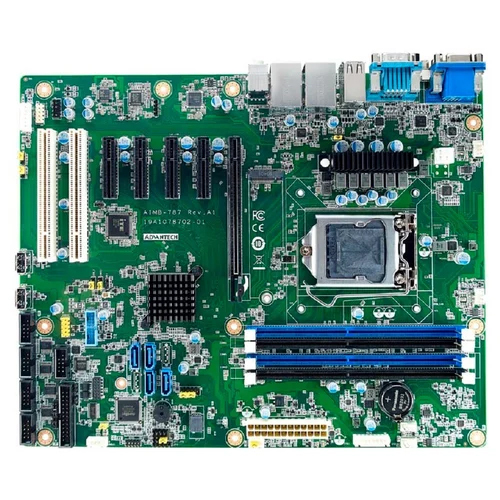 Advantech AIMB-787 एक उच्च प्रदर्शन वाले एंबेडेड मदरबोर्ड है, जो विभिन्न उद्योगों में उपयोग के लिए डिज़ाइन किया गया है। यह विश्वसनीयता, स्थायित्व और व्यापक कनेक्टिविटी विकल्पों के साथ आता है।