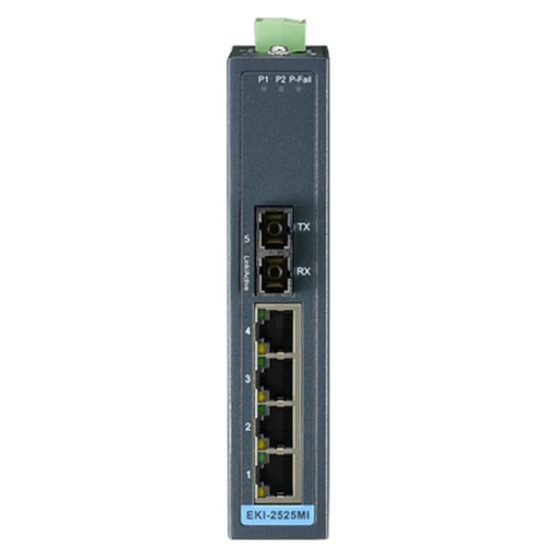 Advantech EKI-2525M-S Multimode Unmanaged Ethernet Switch Advantech