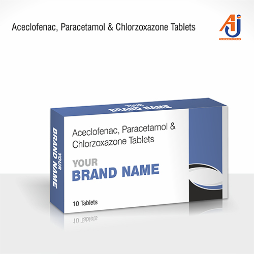 Aceclofenac Paracetamol And Chlorzoxazone Tablets - Age Group: Adult