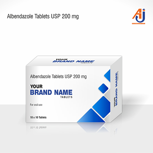 200mg अल्बेंडाज़ोल टैबलेट यूएसपी