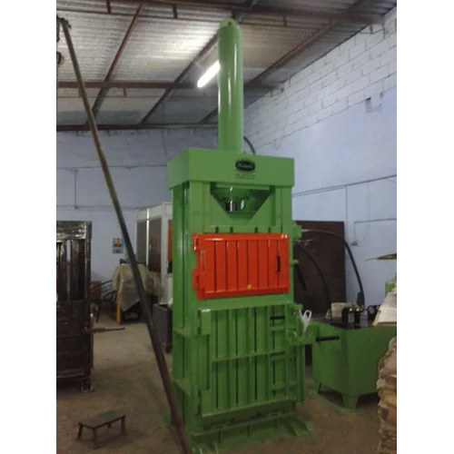 Pet Bottle Scrap Baling Press - Color: Green