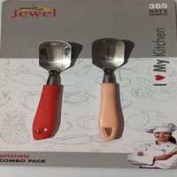 Ice Cream Spoon 6 Pcs Set - Handle Material: Plastic