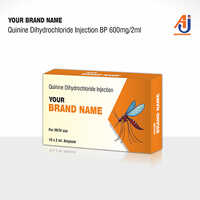 600mg Quinine Dihydrochloride Injection BP