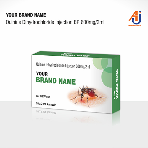 600Mg Quinine Dihydrochloride Injection Bp - Dosage Form: Liquid