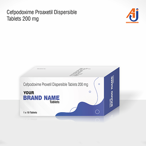 200 MG Cefpodoxime Proaxetil Dispersible Tablets